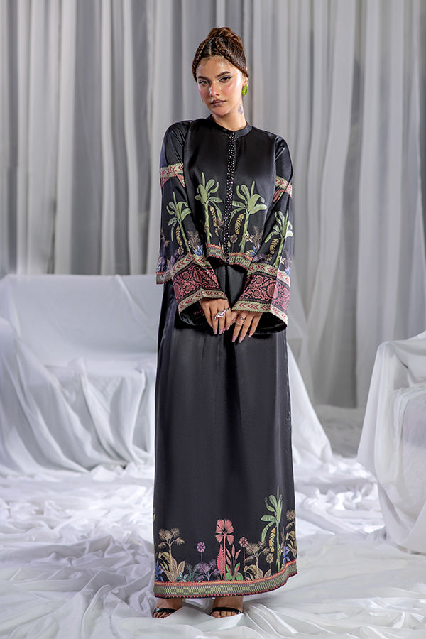 sachin and babi light blue dress Raw Silk Embroidered Dress