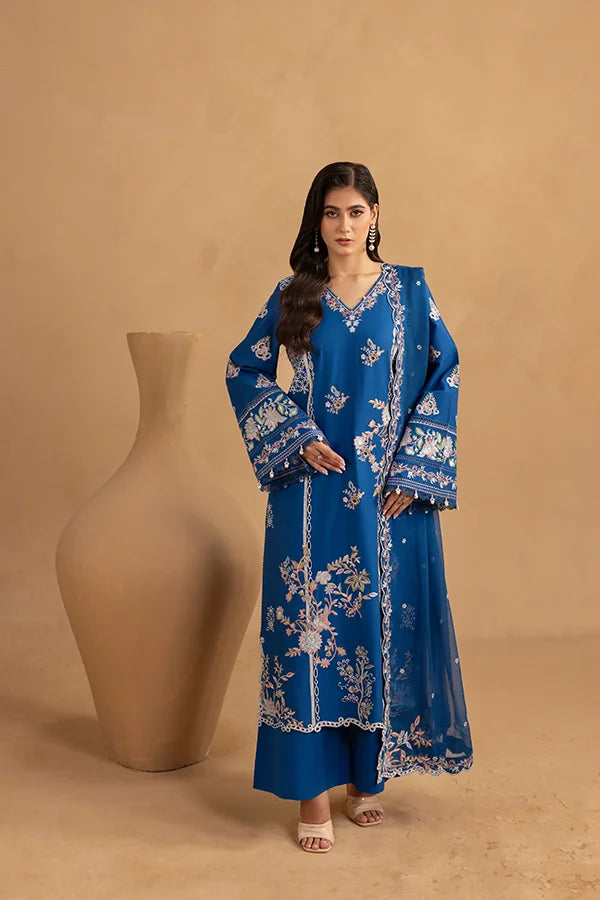fine cotton dress material Mul Fabric by the Yard Pure Cotton Night Dress elbow sleeve Color:Black blue floral Custom Printed Medium Cotton