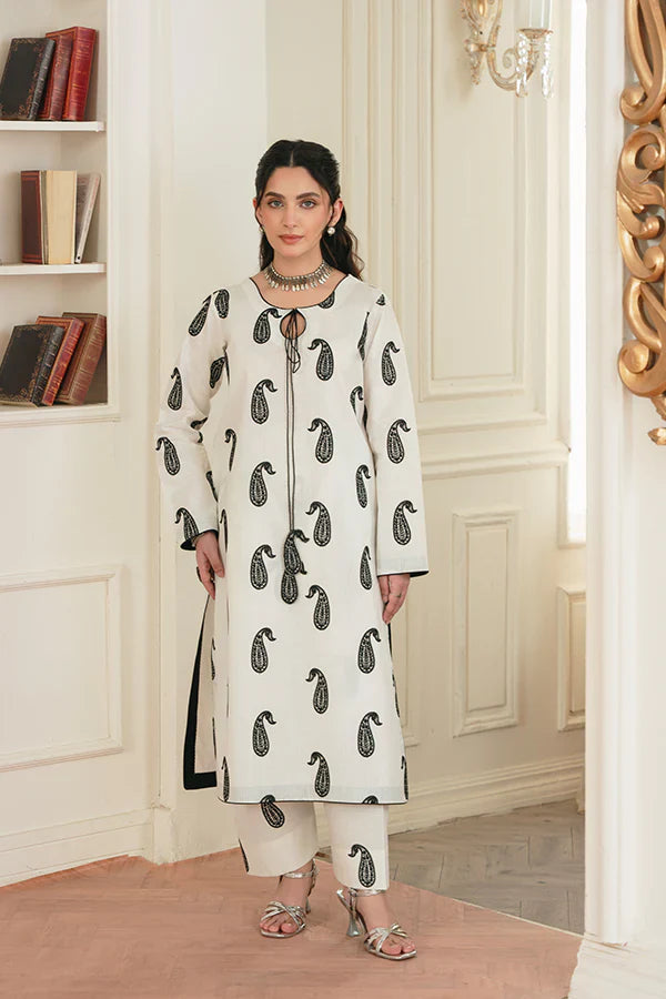 Noor Embroidered Co-Ord & Kurta Set for Modern Elegance