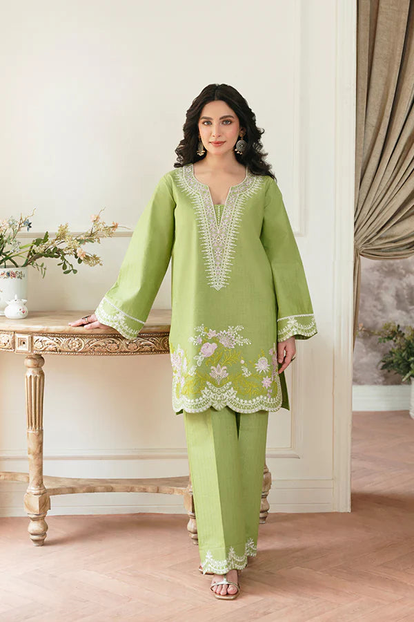 Gull 2-Piece Embroidered Jacquard Lawn Kurta Set