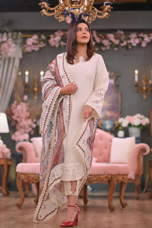 Chikankari Amber Skin - ZL-PP-004