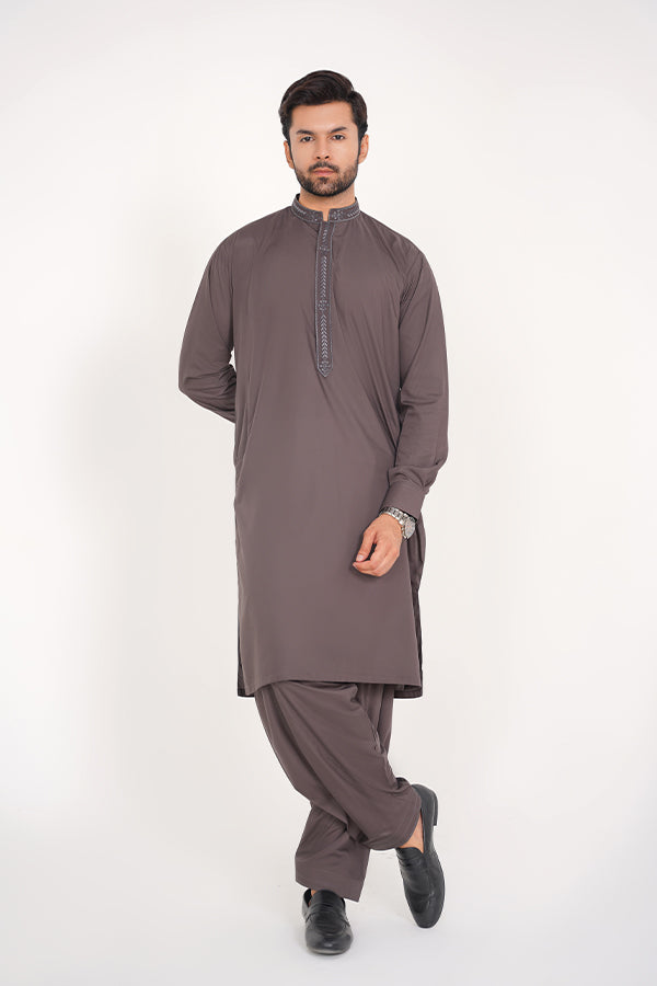 Deep Mauve Men Shalwar Kameez